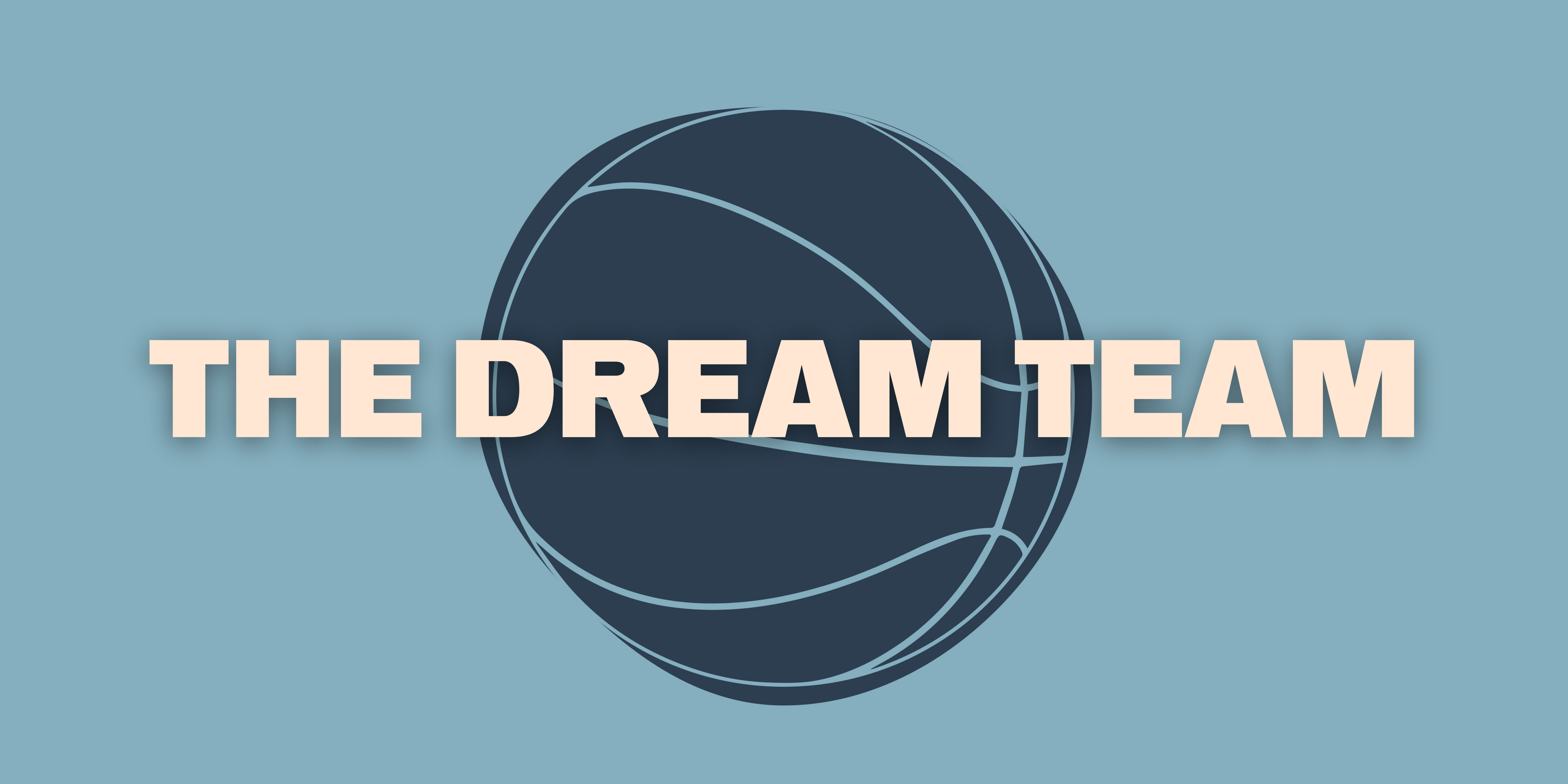 Meet the HOOPTEQ Team banner with dark blue basketball icon